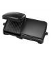 George Foreman 23450 Entertaining 10 Portions Family Grill & Griddle - Black